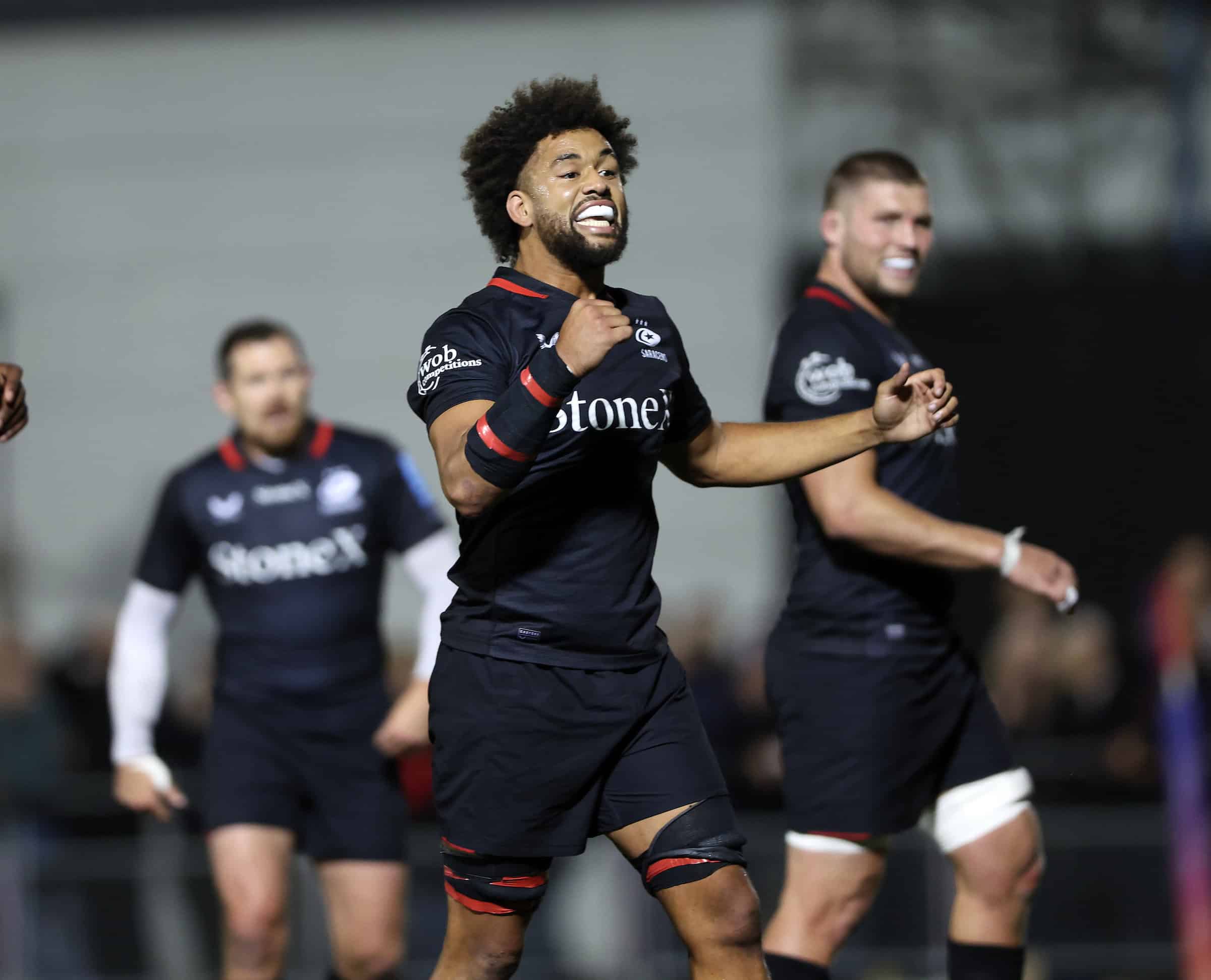 Saracens V Scarlets, Rugby Union, Pre Season Friendly Match, Stonex Stadium, Hendon, London, Uk 13/09/2024